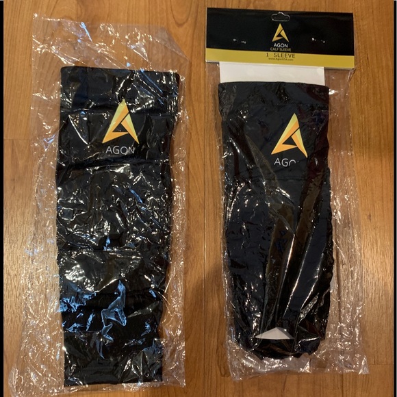 Agon Leg/Calf Compression Sleeve With Shin Padding - Picture 11 of 11
